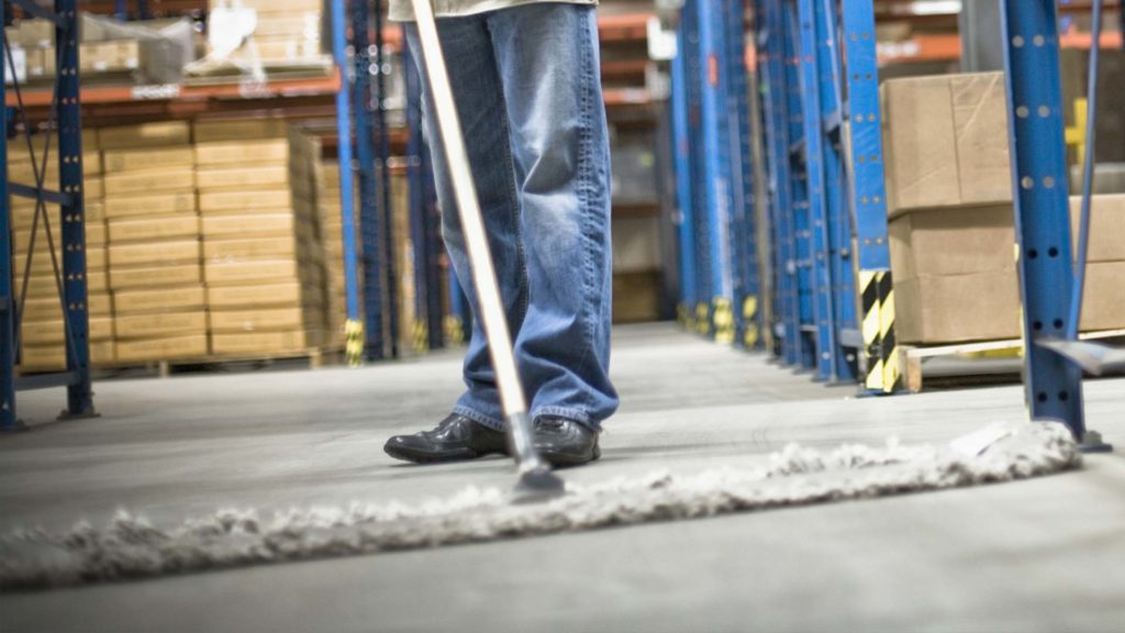 Warehouse Commercial Cleaning - Floors