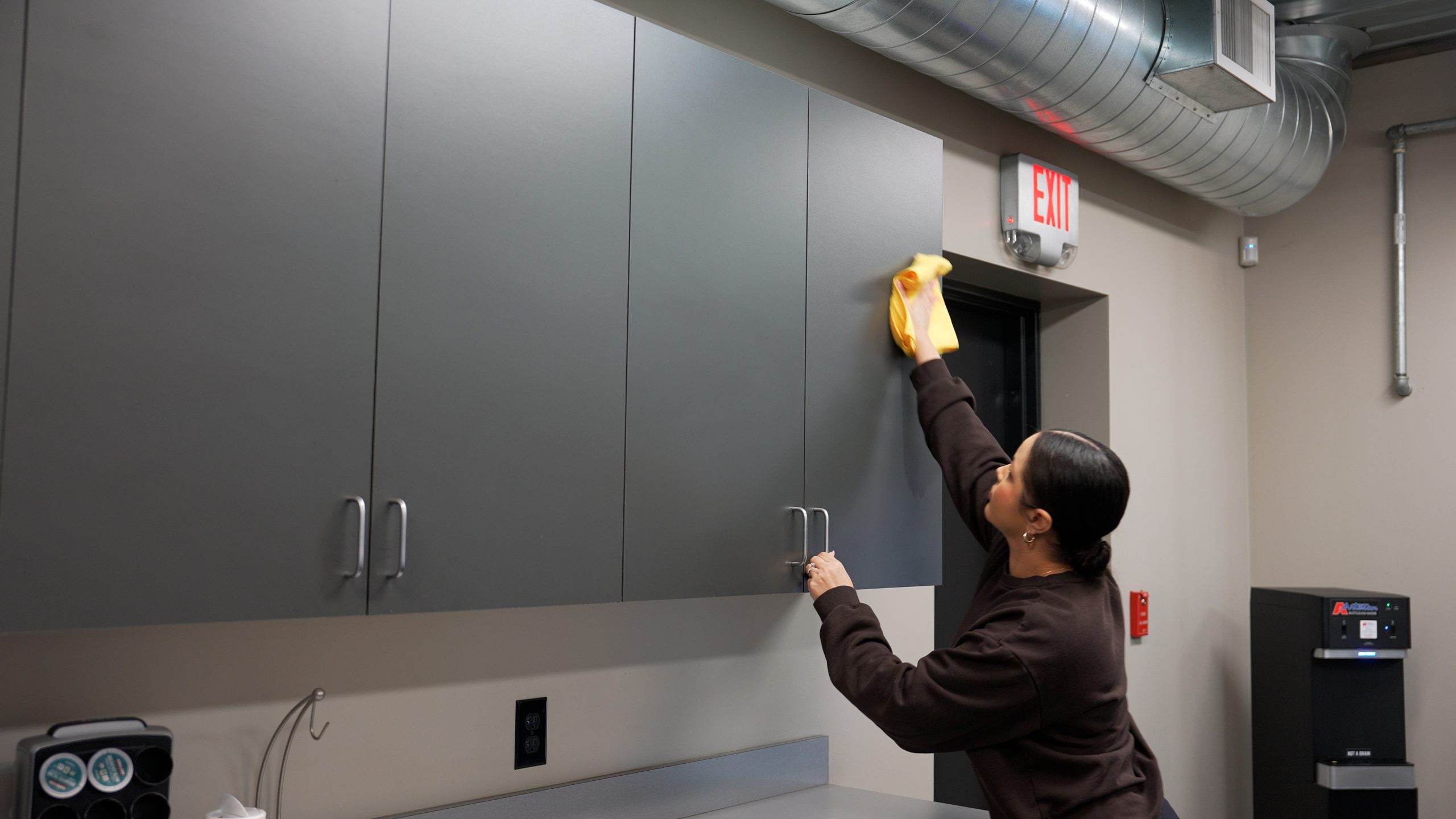 schedule post-construction cleaning